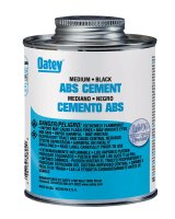 (image for) Black Cement For ABS 16 oz.