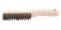 (image for) Forney 10-1/4 in. L X 2 in. W Scratch Brush Wood 1 pc