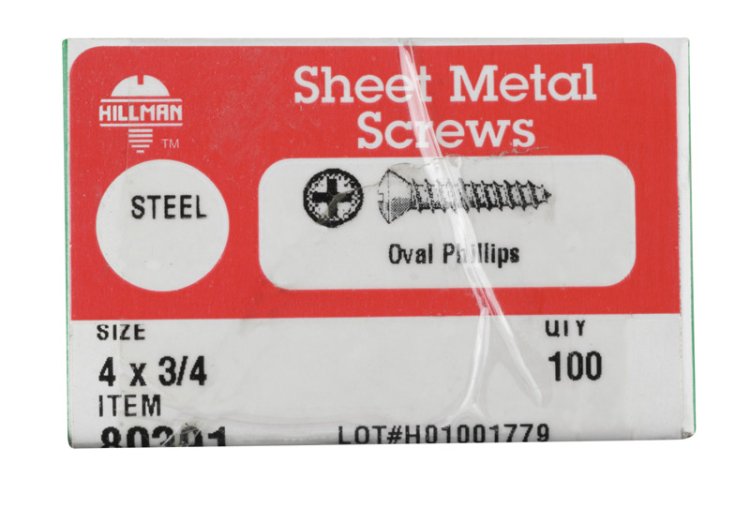(image for) No. 10 x 1-1/4 in. L Phillips Flat Head Zinc-Plated Stee