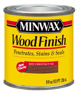 (image for) Wood Finish Transparent Red Chestnut Oil Based Wood Stain