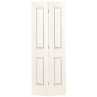 (image for) 24 in. x 80 in. Smooth 2-Panel Bi-Fold Door