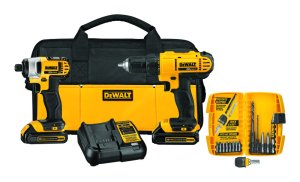 (image for) 20V MAX Cordless 2 tool Compact Drill and Impact Driver Kit 20