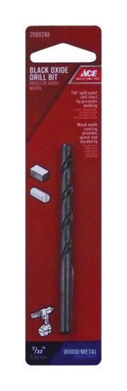 (image for) 7/32 in. x 3-3/4 in. L High Speed Steel Drill Bit 1 pc.