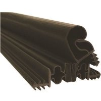 (image for) 81 in. x 37 in. x 81 in. Brown Magnetic Weatherstrip Set