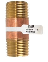 (image for) 1 in. MPT x 1 in. Dia. x 3 in. L MPT Brass Nipple