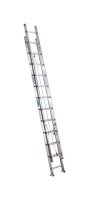 (image for) 24 ft. H x 17.33 in. W Aluminum Extension Ladder Type II