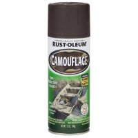 (image for) Specialty Flat Earth Brown Camouflage Spray Paint 12 oz.