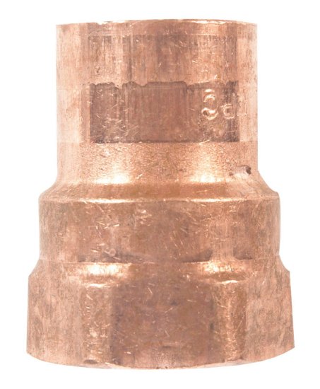 (image for) 1 in. Copper x 1 in. Dia. FTP Copper Pipe Ada