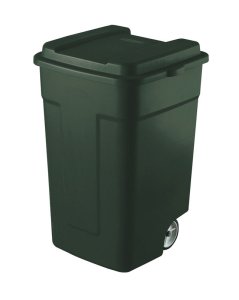 (image for) Roughneck 50 gal. Plastic Wheeled Garbage Can Lid Inc