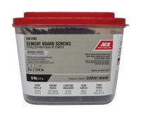 (image for) No. 8 x 1-1/4 in. L Phillips Wafer Head Cement Board Screws
