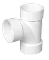 (image for) Schedule 40 4 in. Hub x 4 in. Dia. Hub PVC Sanita