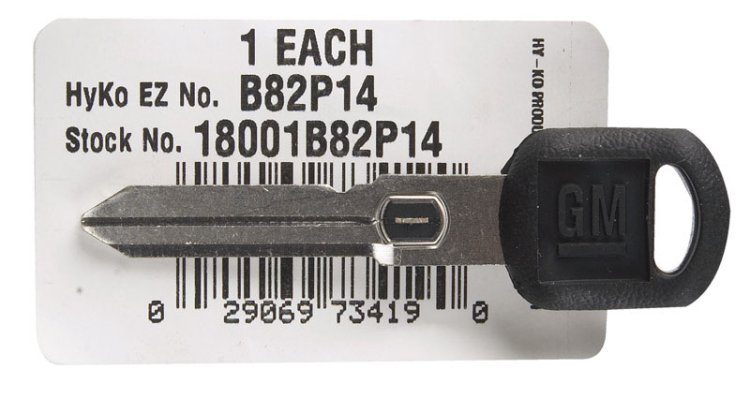 (image for) VATS Key Automotive Key Blank Double sided For Fits VATS S