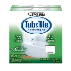 (image for) Gloss White Tub and Tile Refinishing Kit Interior 1 qt