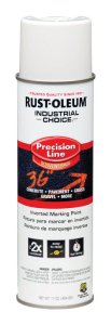 (image for) Industrial Choice White Inverted Marking Paint 17 oz.