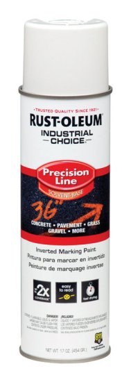 (image for) Industrial Choice White Inverted Marking Paint 17 oz.