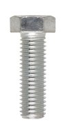 (image for) 5/8 in. Dia. x 2 in. L Zinc Plated Steel Hex Bolt 25 pk