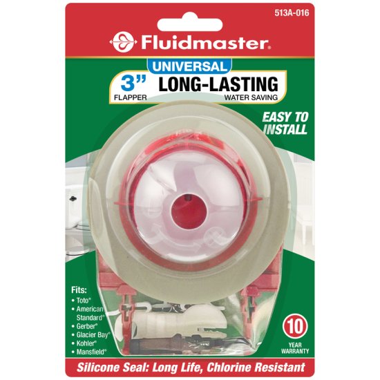(image for) Fluidmaster Universal Toilet Flapper For American Standard