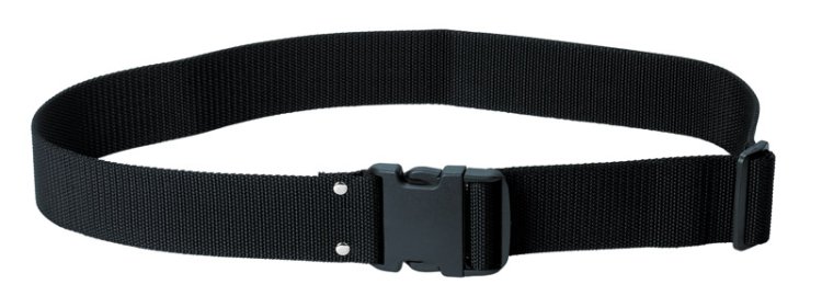 (image for) Polyester Fabric Work Belt 2.5 in. L x 7.25 in. H Black 29 i