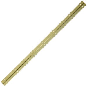 (image for) 1-1/2 in. W x 30 in. L Bright Brass Brass Continuous Hinge 1