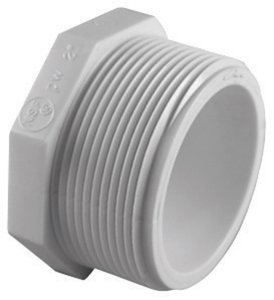 (image for) 1-1/2 in. MPT Plug PVC