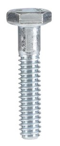 (image for) 1/4 in. Dia. x 1-1/4 in. L Heat Treated Zinc Steel Hex H