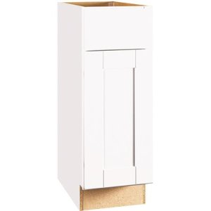(image for) Shaker Assembled 12x34.5x24 in. Base Kitchen Cabinet