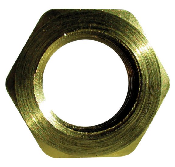 (image for) Brass Pipe Lock Nut 1/8 in.