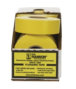 (image for) 300 ft. L x 1.2 in. W Plastic Flagging Tape Yellow