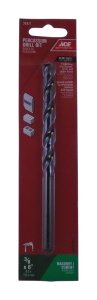 (image for) 3/8 in. x 6 in. L Steel Percussion Drill Bit 1 pc.