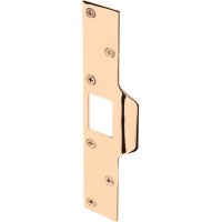 (image for) 8 in. H x 1.25 in. L Brass-Plated Steel Maximum Secur
