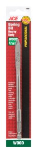 (image for) 5/16 in. x 6 in. L Steel Wood Boring Bit 1 pc.