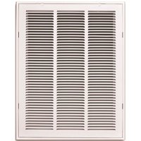 (image for) 14 in. x 20 in. White Stamped Return Air Filter Grille with Remo