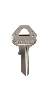 (image for) Padlock Key Blank 88/30KB CP-1 Single sided