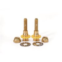 (image for) 5/16 in. x 2-1/4 in. No Cut Brass Closet Toilet Bolt Kit