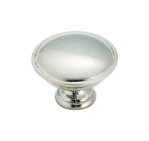 (image for) Round Cabinet Knob 1-5/16 in. Dia. 15/16 in. Bru
