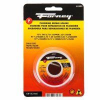 (image for) Forney 4 oz Lead-Free Plumbing Solder 0.13 in. D Tin/Copper/Silv