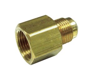 (image for) 1/2 in. Female Flare x 5/8 in. Dia. Male Flare Brass Reducin