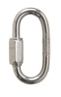 (image for) Polished Stainless Steel Quick Link 660 lb. 2 in.
