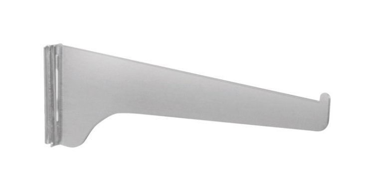 (image for) Steel Regular Duty Bracket 16 Ga. 8 in. L 160 lb.