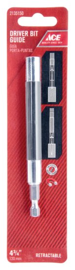 (image for) Assorted 4-3/4 in. L Drive Guide Multi-Material 1 pc.