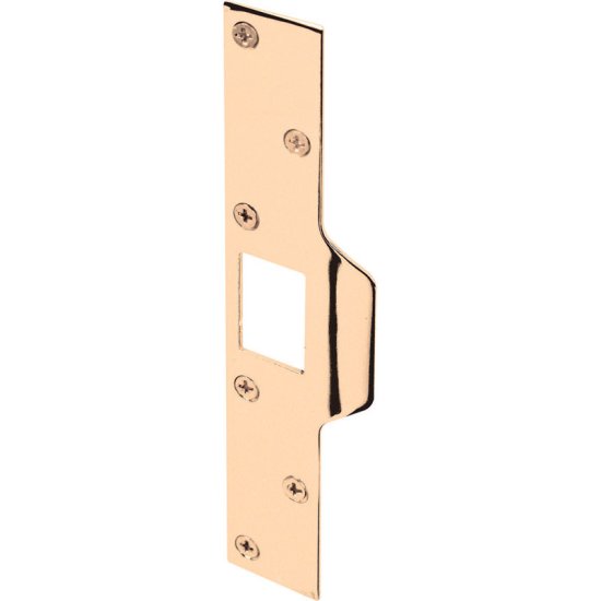 (image for) 8 in. H x 1.25 in. L Brass-Plated Steel Maximum Secur
