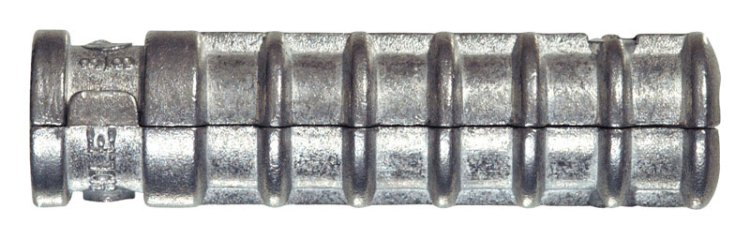 (image for) 1/4 in. Dia. Zinc Round Head Ribbed Anchor 40 pk