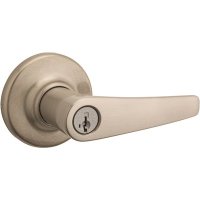 (image for) Satin Nickel Delta Exterior Entry Door Handle Featuring SmartKey
