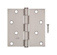 (image for) 4 in. L Satin Nickel Residential Door Hinge 1 pk
