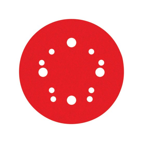 (image for) 5 in. Ceramic Blend Hook and Lock Sanding Disc 100 Grit M