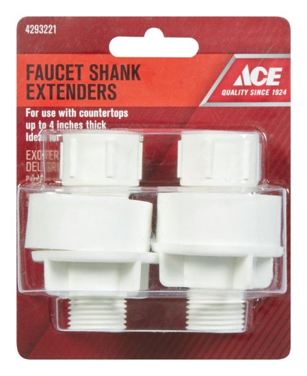(image for) Plastic Faucet Shank Extender 1/2 in. For Universal
