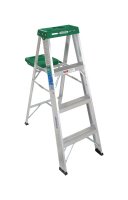 (image for) 4 ft. H x 18.5 in. W Aluminum Step Ladder Type II 225 lb.