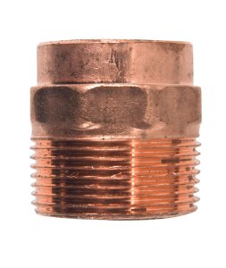 (image for) 1-1/4 in. Copper x 1-1/4 in. Dia. MIP Copper