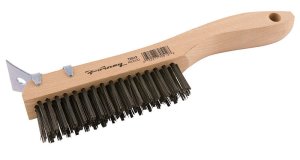 (image for) Forney 10-1/4 in. L X 2.75 in. W Scratch Brush Wood 1 pc