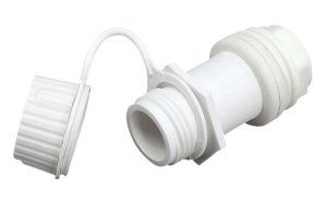 (image for) Drain Plug 50-165 qt. White 1 pk